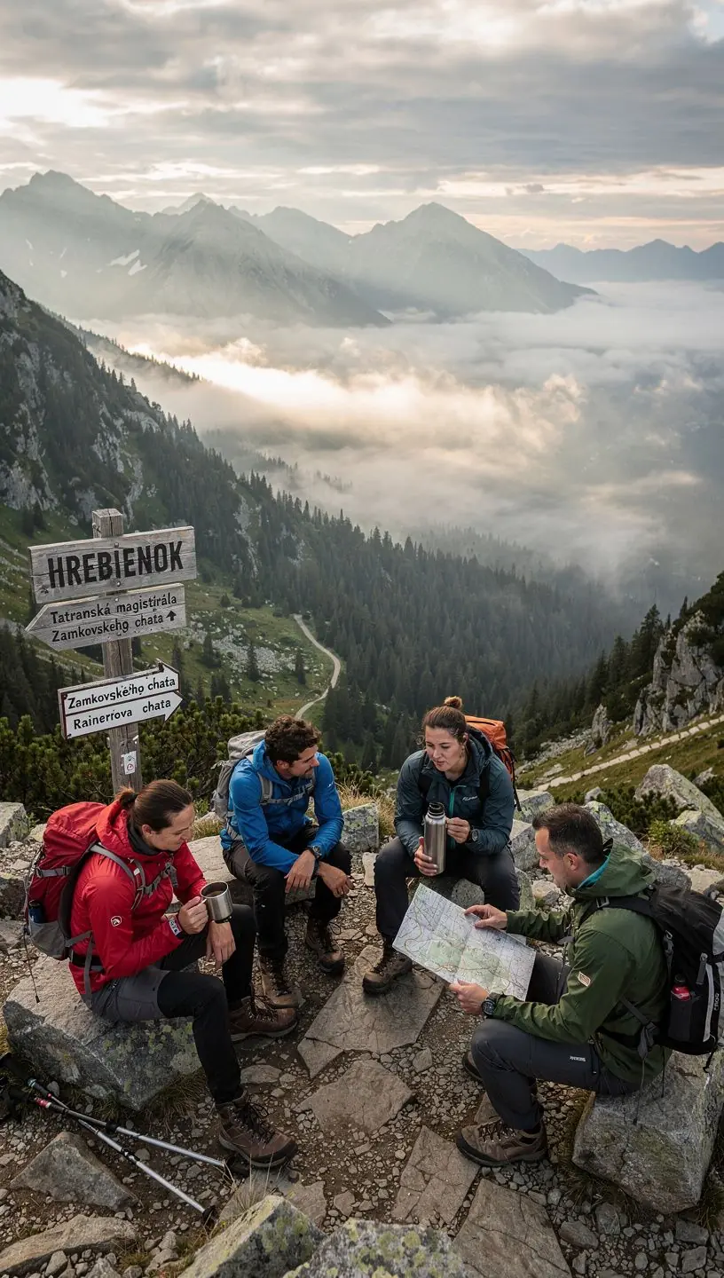 A bustling street market in Bratislava showcasing local produce, crafts, and traditional Slovakian delicacies.